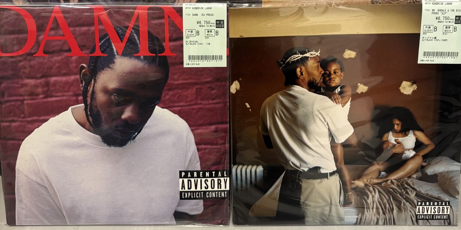 7/18(土)KENDRICK LAMAR 中古LP入荷!! : ディスクユニオン新宿ソウル