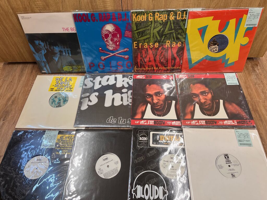 ウェブ出品開始しました⇒◎1/29(月) HIP HOP 中古12インチ入荷
