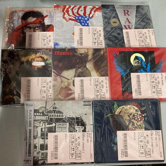 オンライン出品開始しました⇒◎1/7(火) HIPHOP USED CD 新着