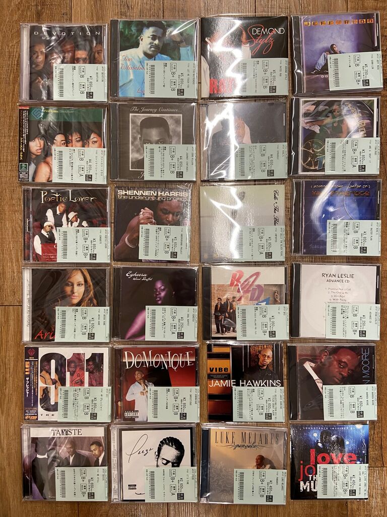 ◎7/19(木) R&B・INDIE SOUL 廃盤・新着中古CD 100枚 一挙出展