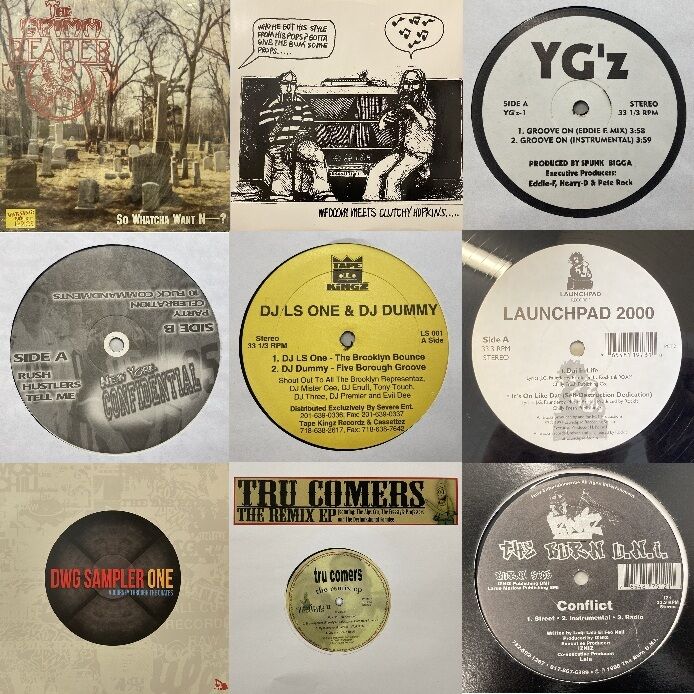 90's-00's UNDERGROUND HIPHOP 80枚セット① オンライン出品開始しました⇒◎5/4(月) 90's UNDERGROUND HIPHOP