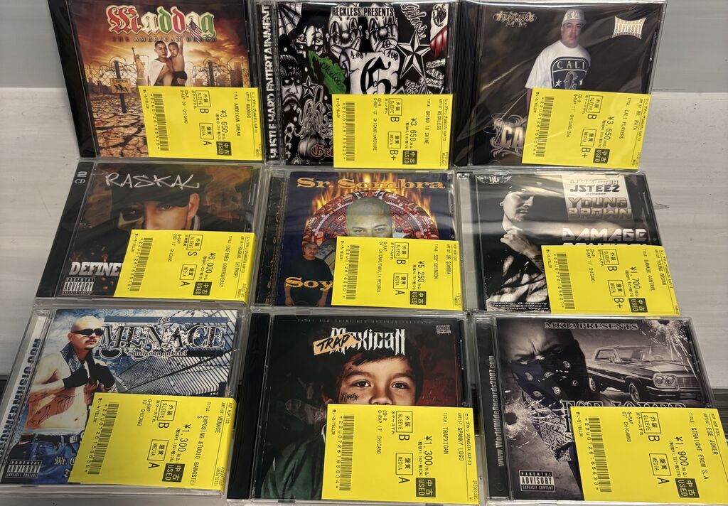 5/5(火)オンライン出品しました⇒5/4(月)中古入荷♢CHICANO GANGSTA
