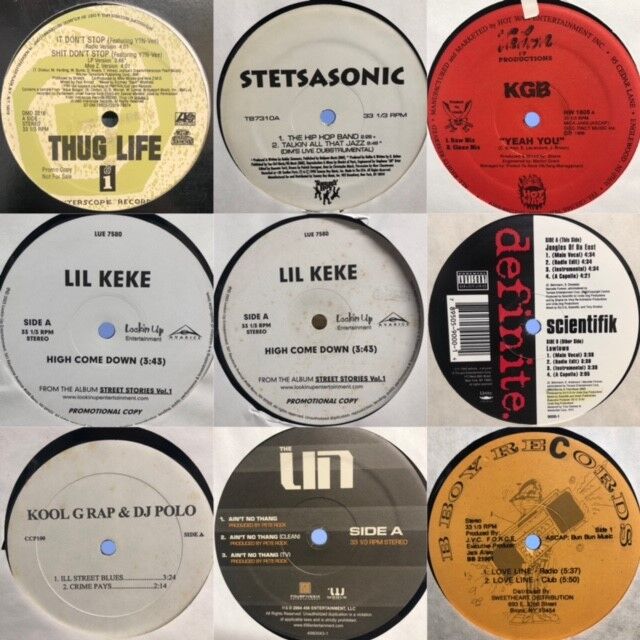 10/23(水) HIPHOP USED LP/12