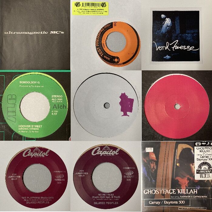 オンライン出品開始しました⇒◎11/24(月・祝) HIPHOP USED 45's 入荷