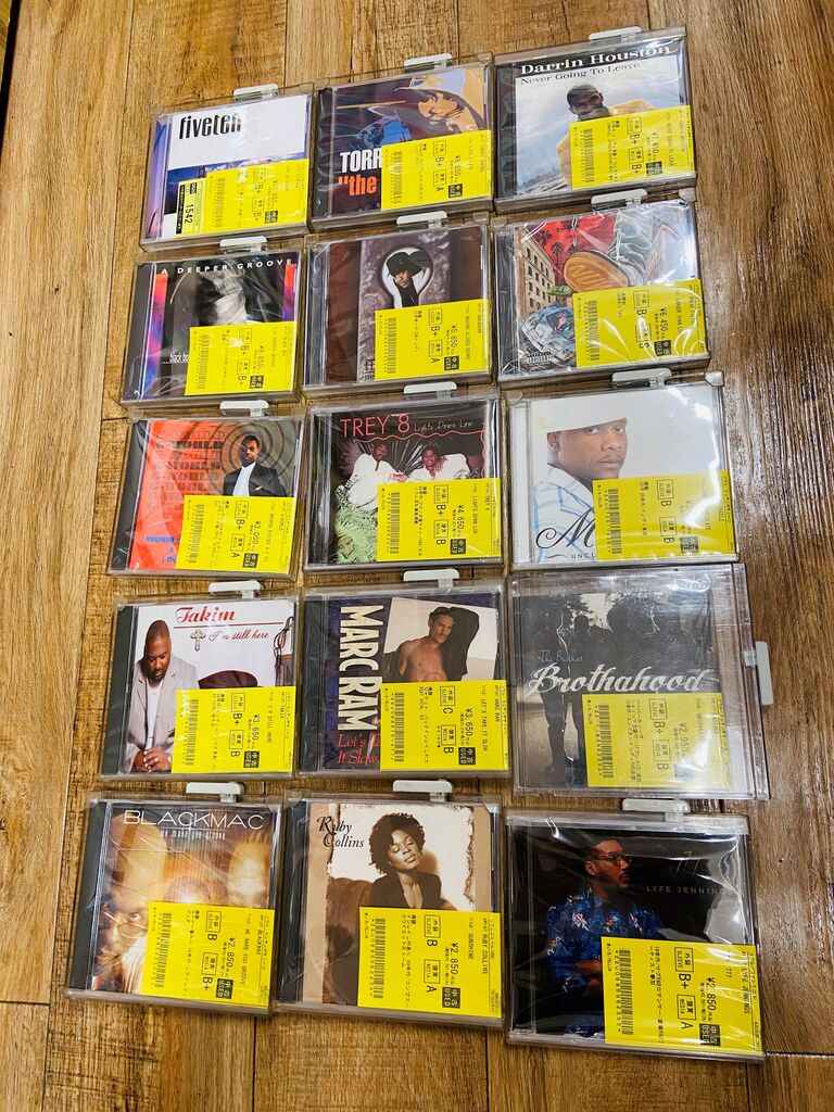 ◎4/21(火) R&B・INDIE SOUL 廃盤・新着中古CD ピンポイント出展