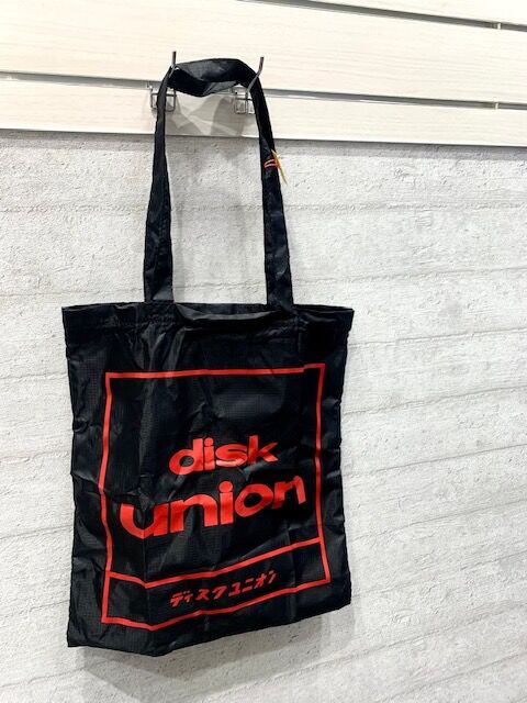 レア disk union PORTER レコードバッグ ディスクユニオン PORTER、LPレコードが収納できるトート。ディスクユニオンと
