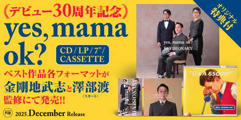 yes, mama ok? / REVISIONARY　　LPレコード REVISIONARY / 歴史と歪曲/yes, mama ok?/イエス、ママ・オーケー
