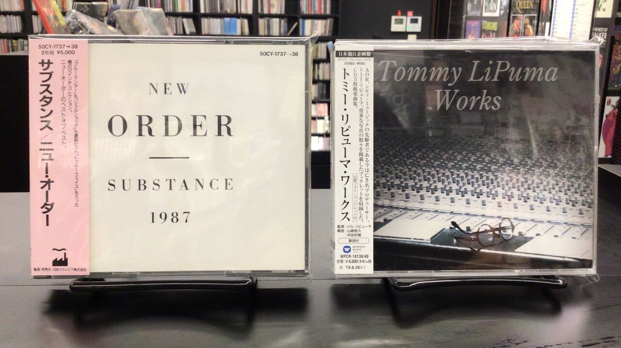 中古品入荷】8/10(土) 新着中古CD入荷情報 ニュー・オーダー、SIR 