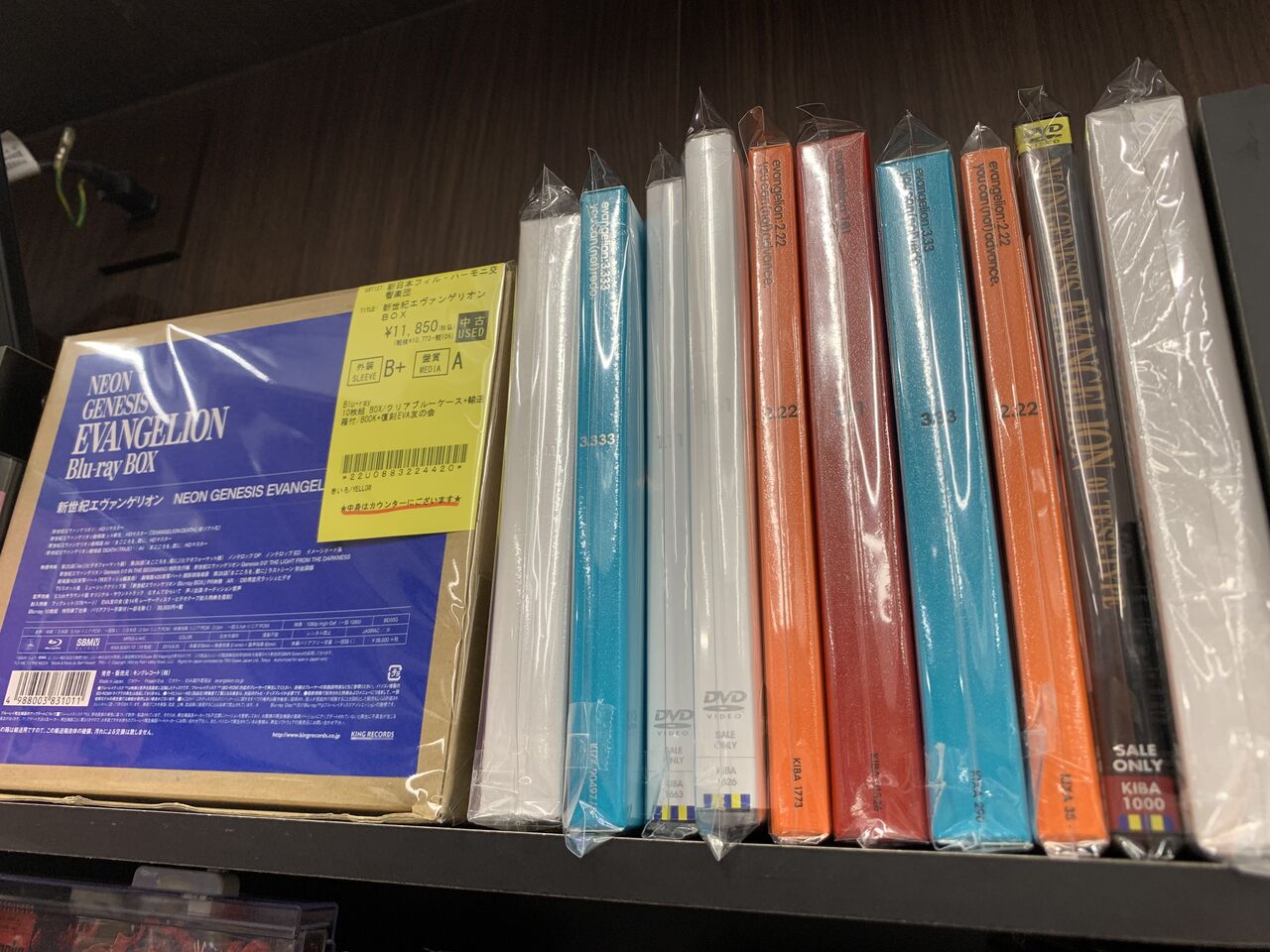 新世紀エヴァンゲリオン 】関連サウンドトラックCD DVD Blu-ray 入荷