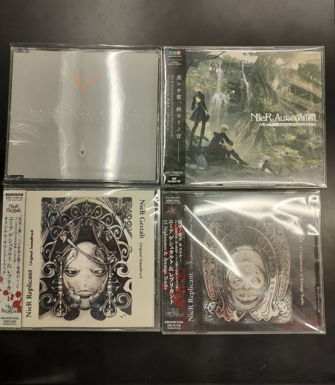 中古品入荷情報】ニーアシリーズほか、スクエニ作品多めです