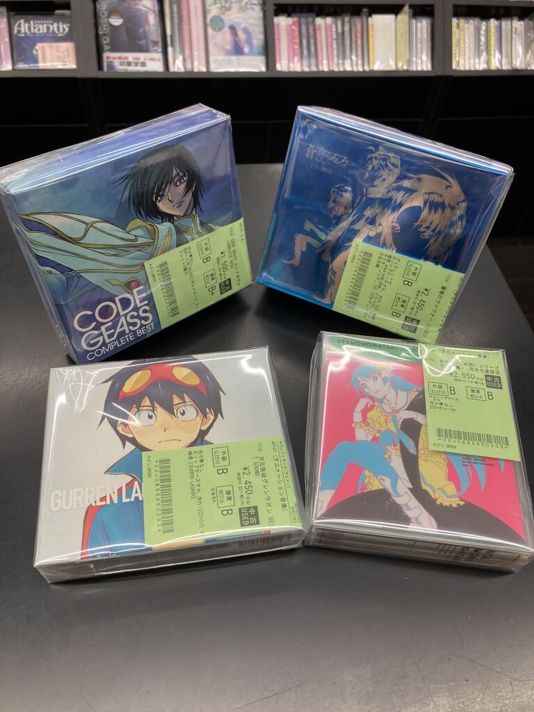 アニメCD・サウンドトラック等まとめ売り　未開封有　70枚程度？ 廃盤セール】4/6(日)アニメ/アニメサントラ/PCゲーム/同人 プレミアム アニメ