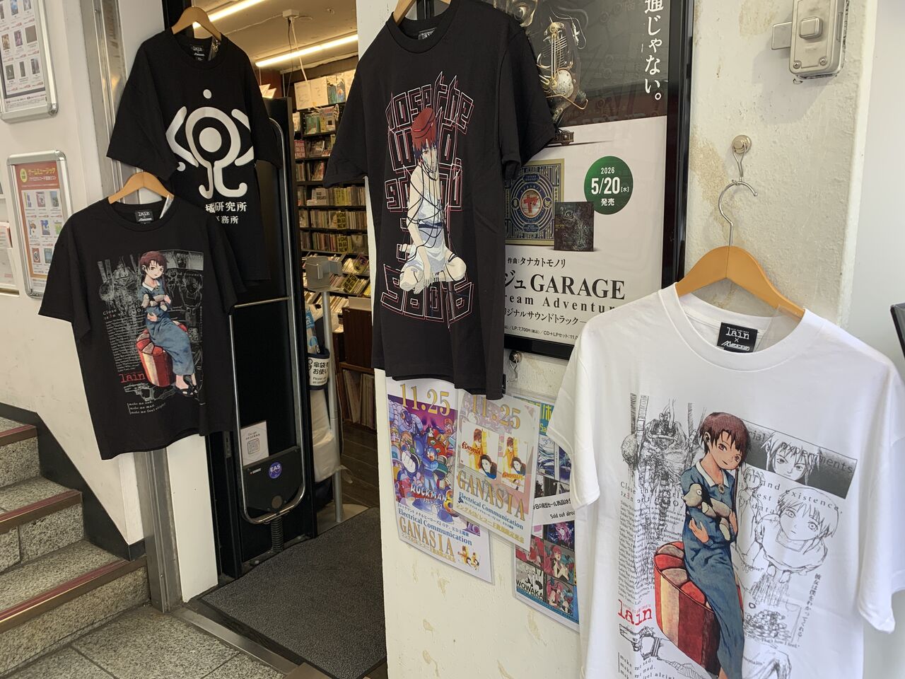 Alias & Ehren / Lillian 限定オフィシャルTシャツ+CD messa store 『serial experiments lain』 28thアニバーサリー LALL