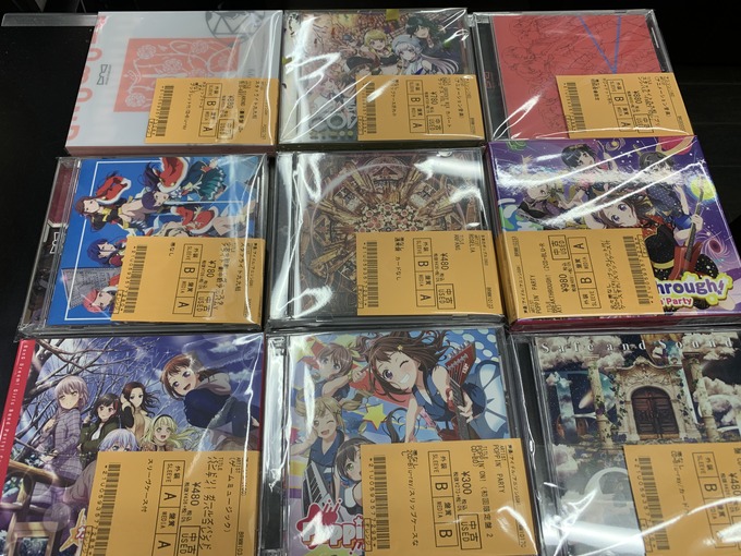 Reol /BanG Dream!/Poppin' Party /Roseliaなど中古CD入荷情報