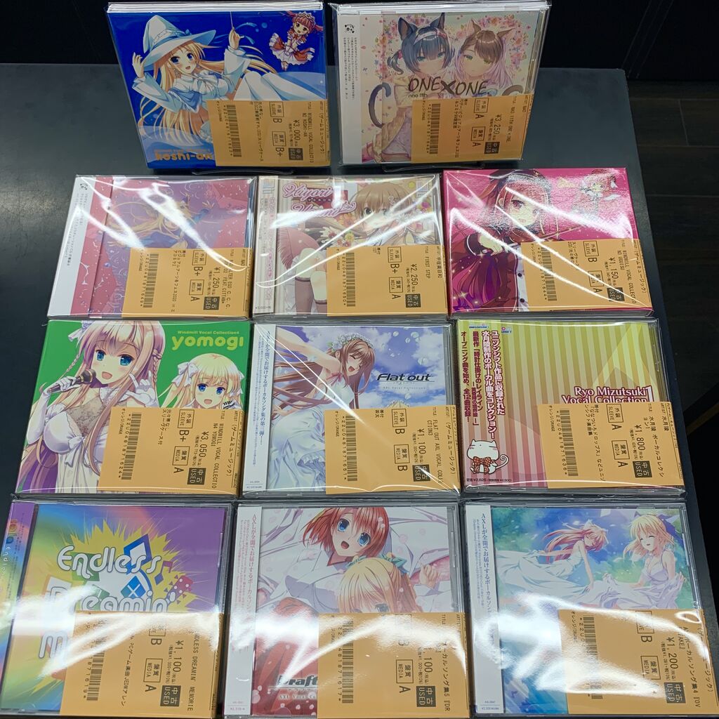 ゲームミュージック曲集 ☆声優・同人・PCゲーム作品中古CD新入荷☆『solfa feat.茶太