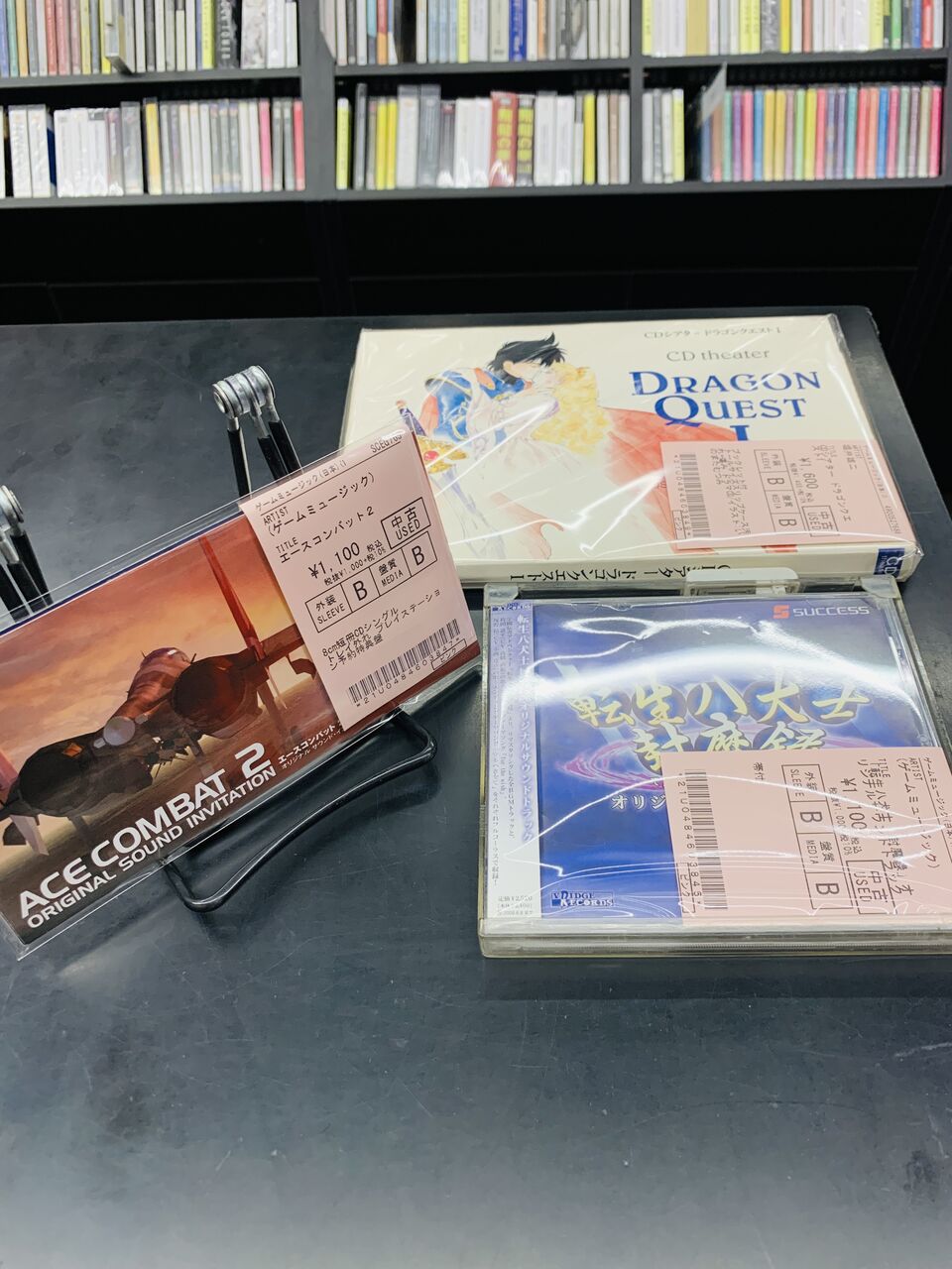 中古新入荷パート2！！珍しいエースコンバット2の8cm短冊やCDシアター