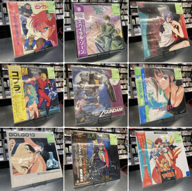 中古アニメサントラレコード新入荷】『機動戦士ZガンダムBGM集