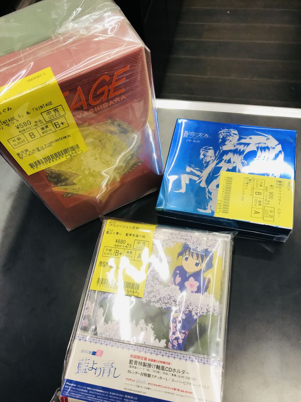 中古商品入荷情報！！懐かしの8cm短冊CDをはじめ、アニメ作品や