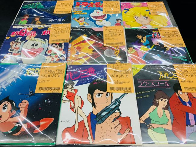 中古7インチレコードまとめて入荷！！『うる星やつら』『宇宙