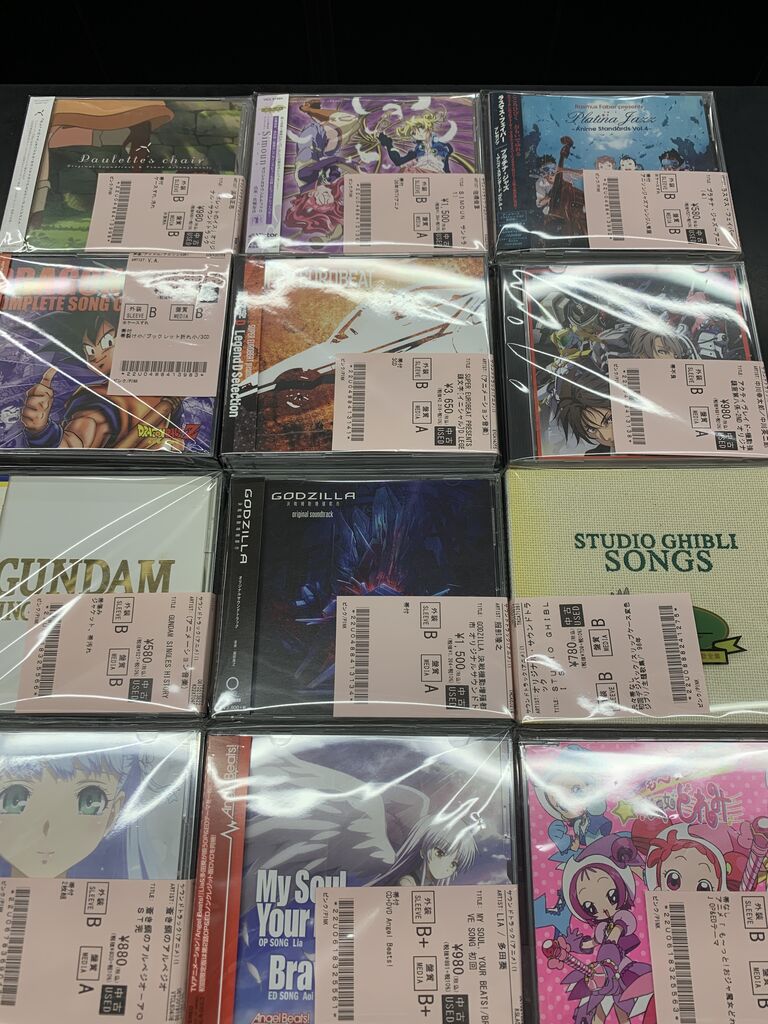 中古CD新入荷】マクロス15周年記念8㎝短冊CD、頭文字Dレジェンド