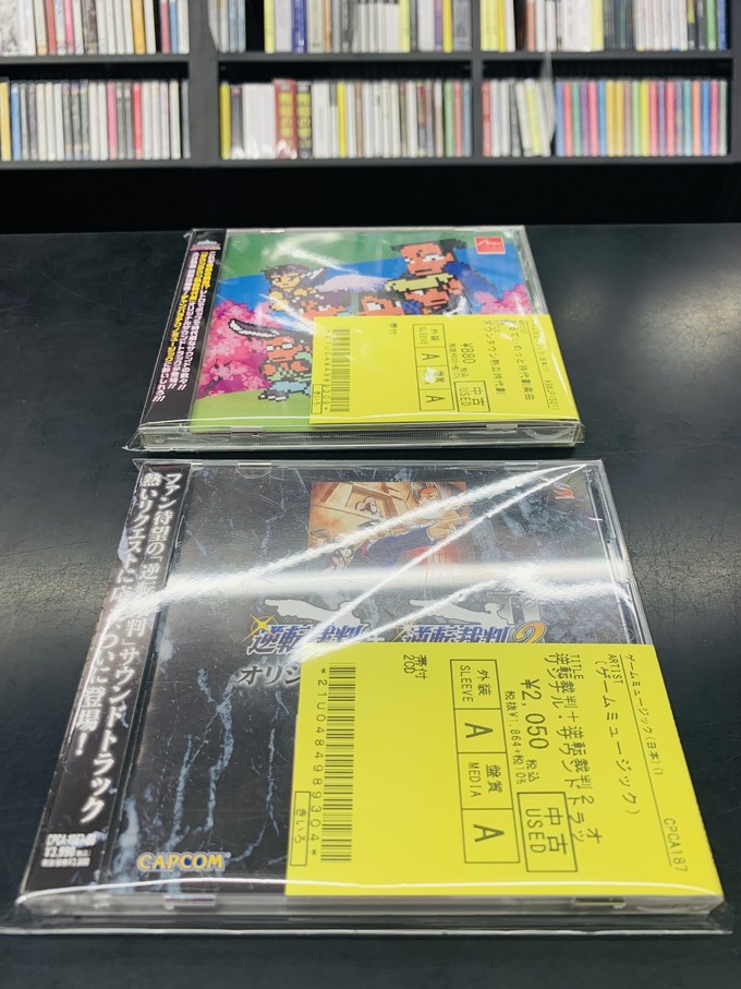 中古ゲームサントラ入荷！！逆転裁判、S.S.T BAND、METAL GEAR SOLID3