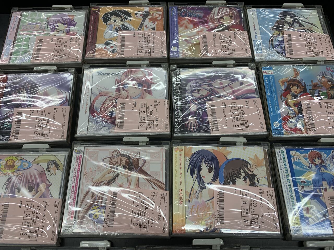 PCゲームタイトル多め！中古CDサントラ80点弱入荷！7/9(火)入荷