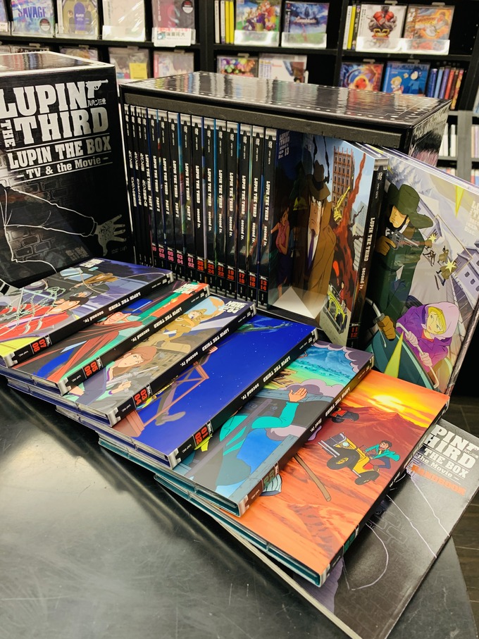 ルパン三世コンプリートDVDBOX入荷！！〖Lupin The Box -Tv