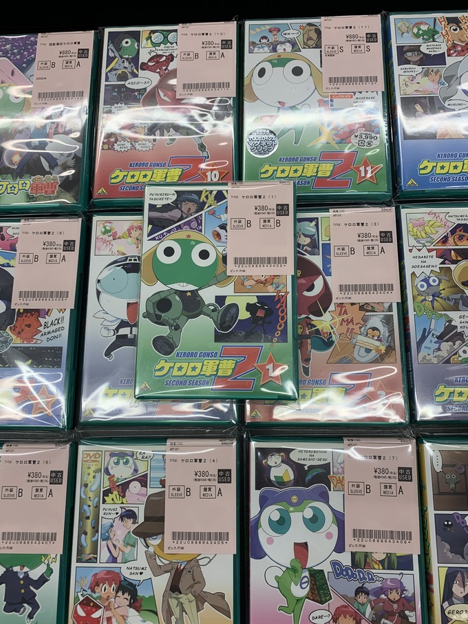 🐸中古DVD新入荷🐸ペコポン人の店 ケロロ軍曹、侵略であります