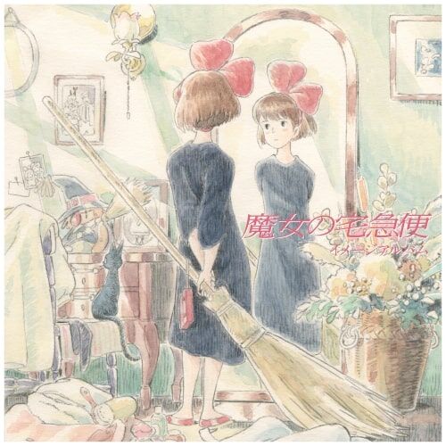 LPレコード 『魔女の宅急便』 『紅の豚』サントラ音楽集 2枚