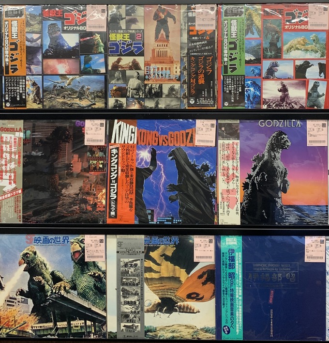 🦖3/22 (日)中古レコード入荷情報🦖『ゴジラ』『ウルトラQ