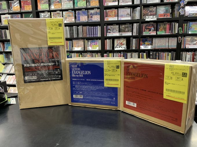 新世紀エヴァンゲリオン 】関連サウンドトラックCD DVD Blu-ray 入荷