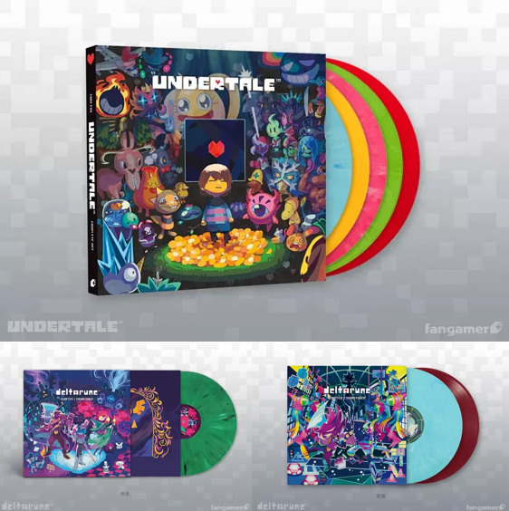 UNDERTALE」5枚組レコードBOX!「DELTARUNE CHAPTER 1」「DELTARUNE 