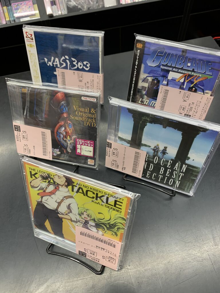 中古ゲームサントラCD新入荷】ツインビ－、サムライスピリッツなどの