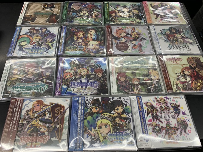 世界樹の迷宮 3DS DS 全作品 サウンドトラック アクセサリーセット 世界樹の迷宮 3DS DS 全作品 サウンドトラック アクセサリーセット
