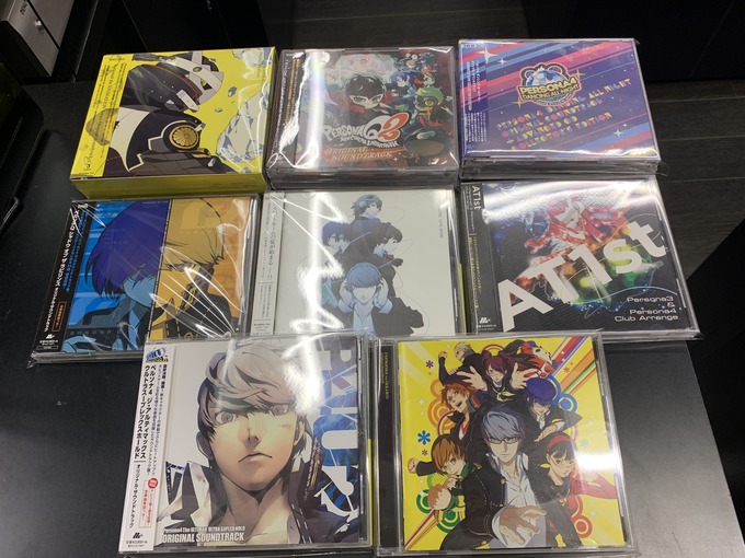 マイクラ 人気アイテム ペルソナシリーズ/カービィ/FFなどゲームCDまとめて入荷 アニメ