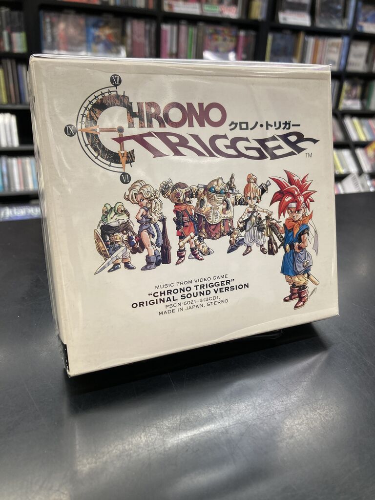 中古ゲームサントラ🎮CD新入荷情報】クロノ・トリガー、ファイナル