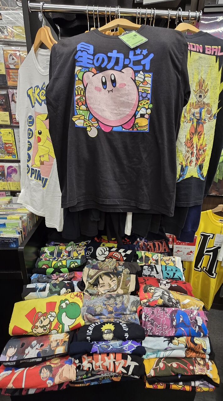 引退品ポケモン、ドラゴンボール、シャドバ、ユニオンなど USEDアパレル大量入荷しました!!NARUTO、ドラゴンボール、ONE PIECE