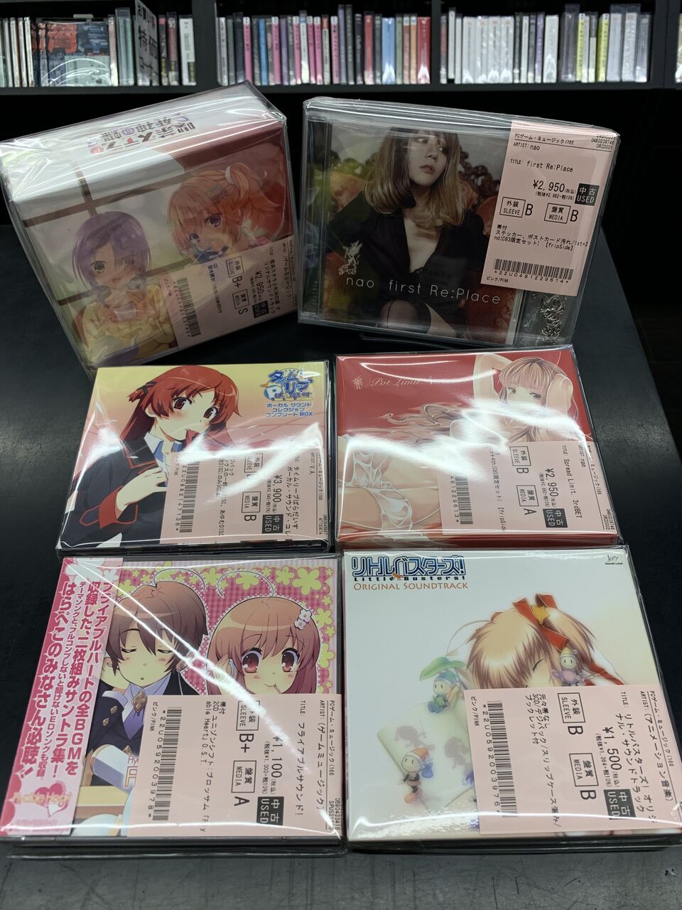 ☆中古CD新入荷☆『ALCOT CHARACTER SONG ALBUM VOICES』『ぱれおと
