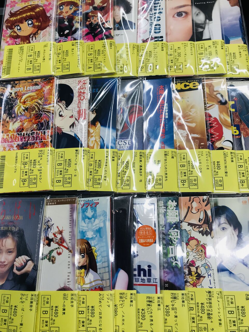 中古商品入荷情報！！懐かしの8cm短冊CDをはじめ、アニメ作品や