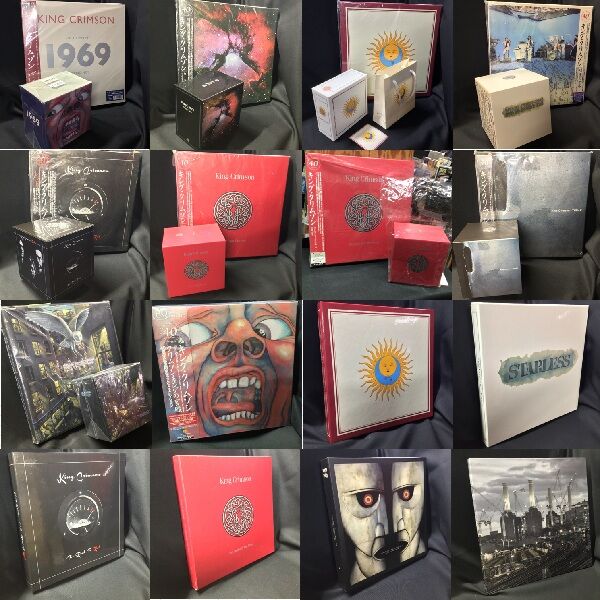 キングクリムゾン　日本アセンブル版　特典BOX3種(CDはありません) オンライン出品リンク付き更新しました！【廃盤】5/2(土)紙ジャケ特典