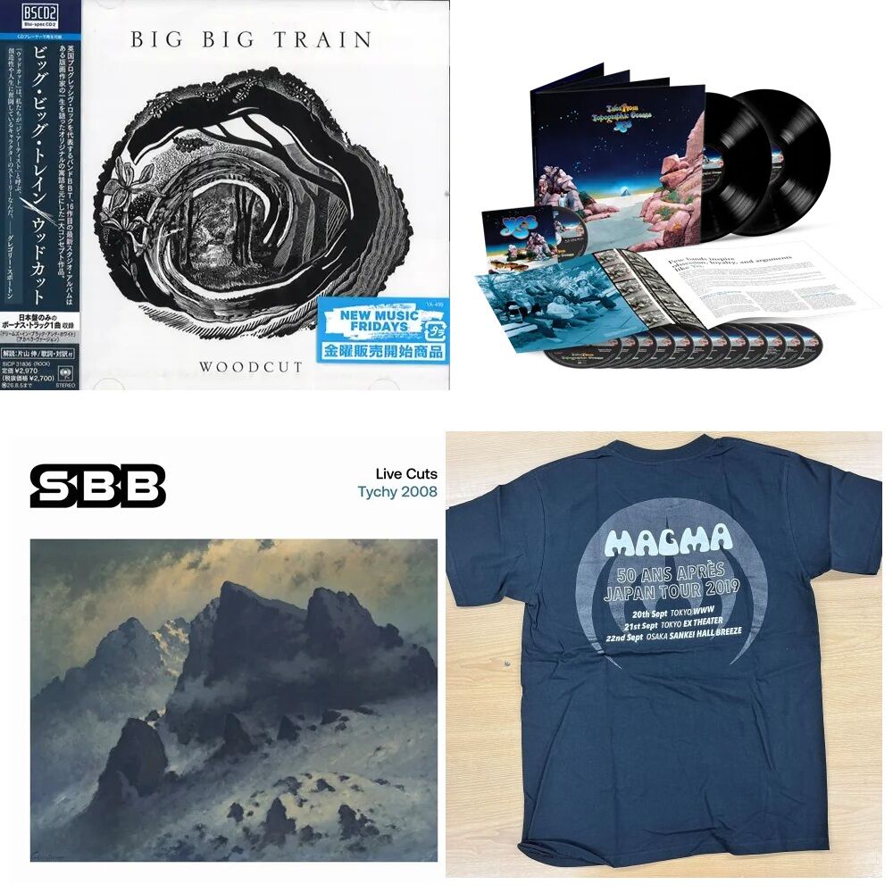 新品】ビッグ・ビッグ・トレイン最新作入荷！YES『TALES FROM