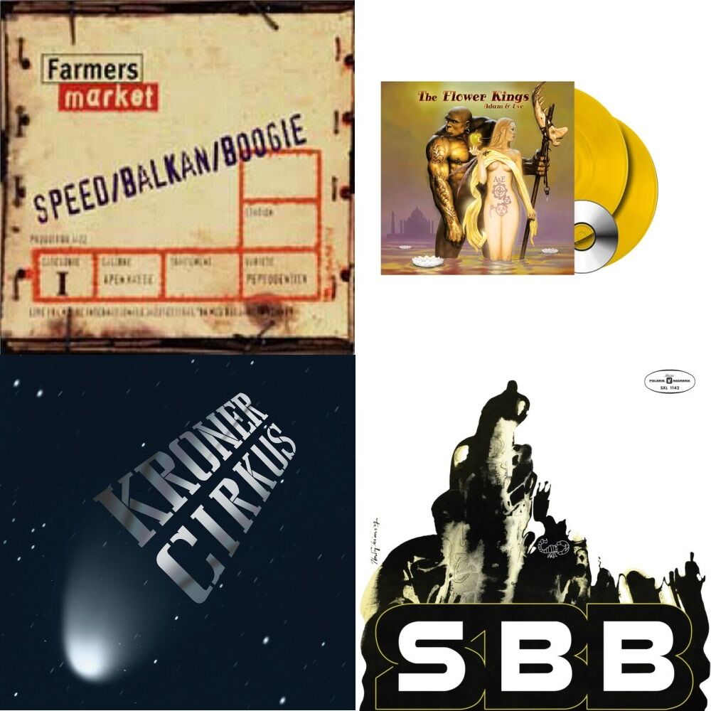 新品FARMERS MARKET, THE FLOWER KINGS, KRONER CIRKUS, SBBほか