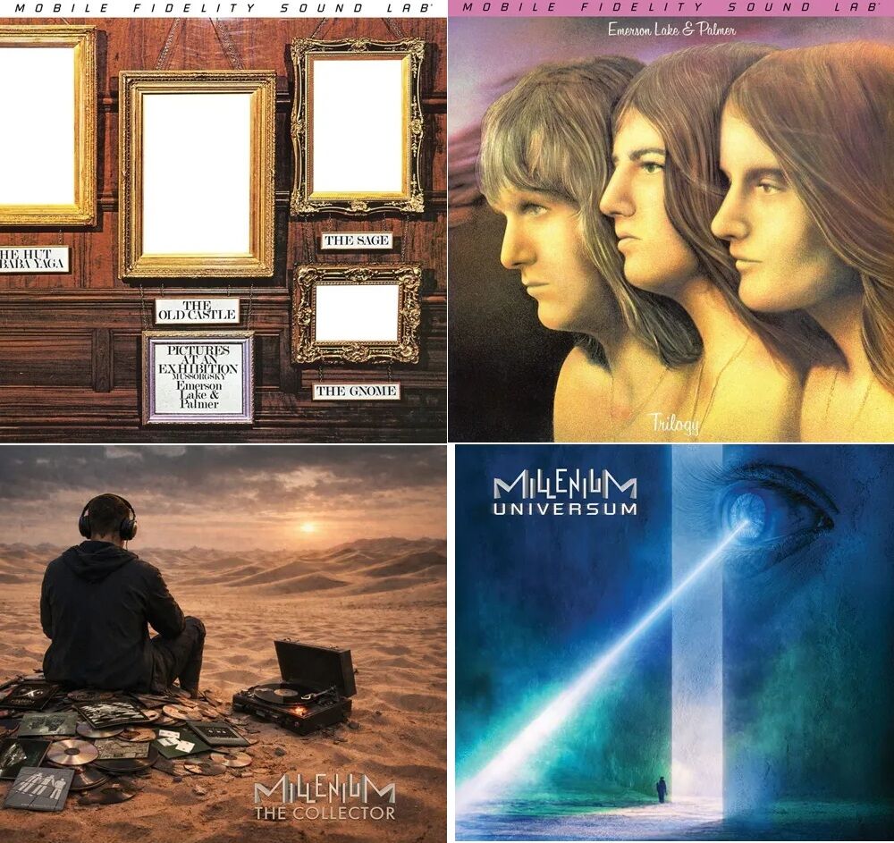 新品】ELPのハイブリッドSACD,MOBILE LP2タイトルに加え、MILLENIUMの 