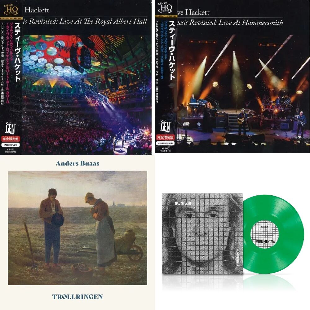 新品】来日が迫るスティーヴ・ハケットによる'13年の2公演が登場♪再