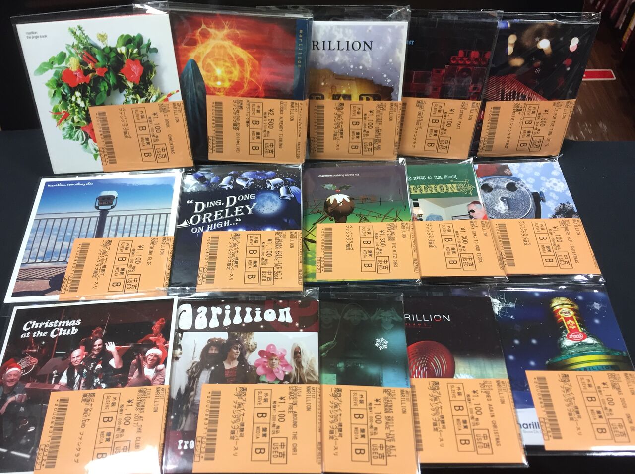 Marillion 5CDセット 中古】MARILLION＆関連作品の各タイトル/ファンクラブ限定品など