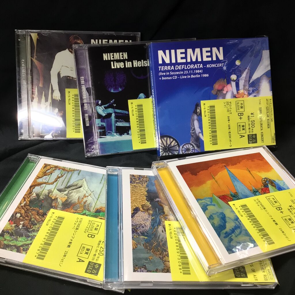 中古CD】ドイツ～フランス～ヨーロッパの新鋭プログレ中心に300枚入荷