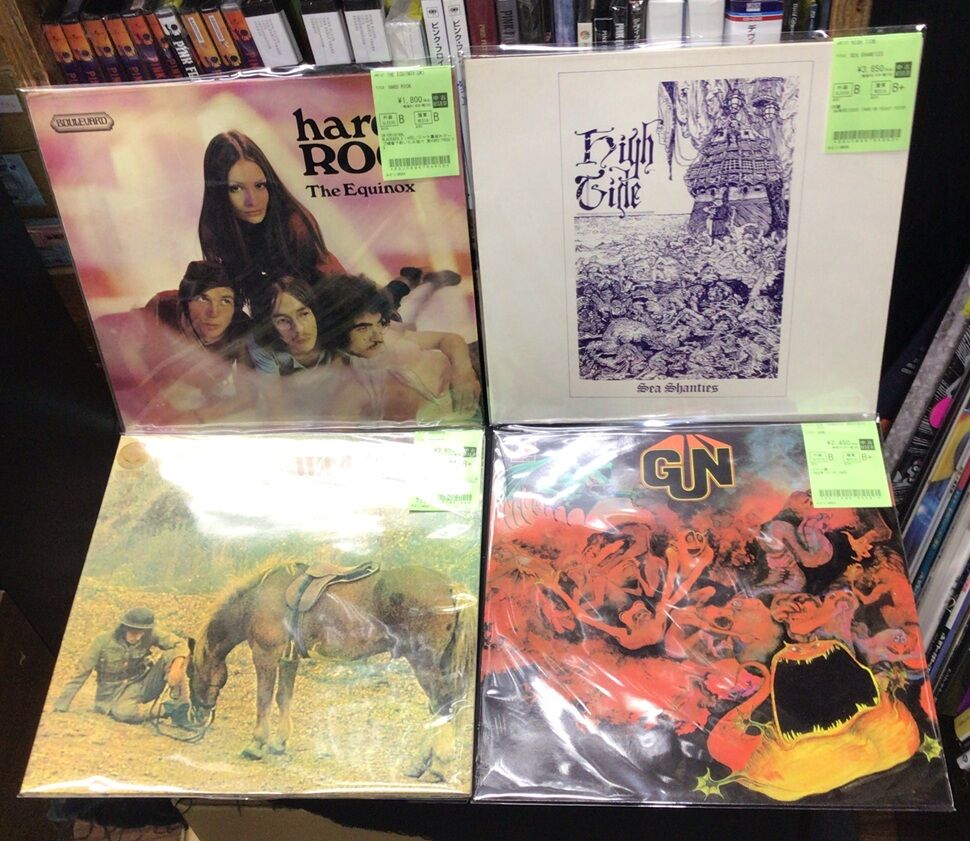 中古レコード】本日はさらにUK中心に約50枚追加投入いたしました