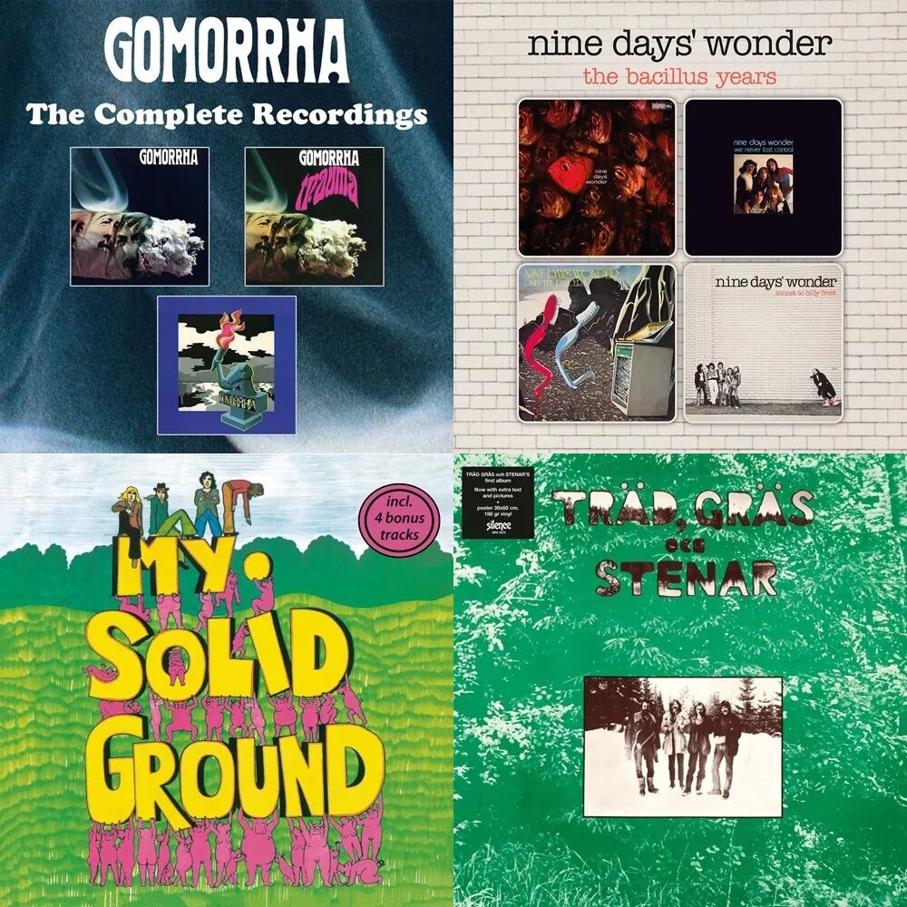 新品】 GOMORRHA , NINE DAYS WONDER など'70年代ジャーマン