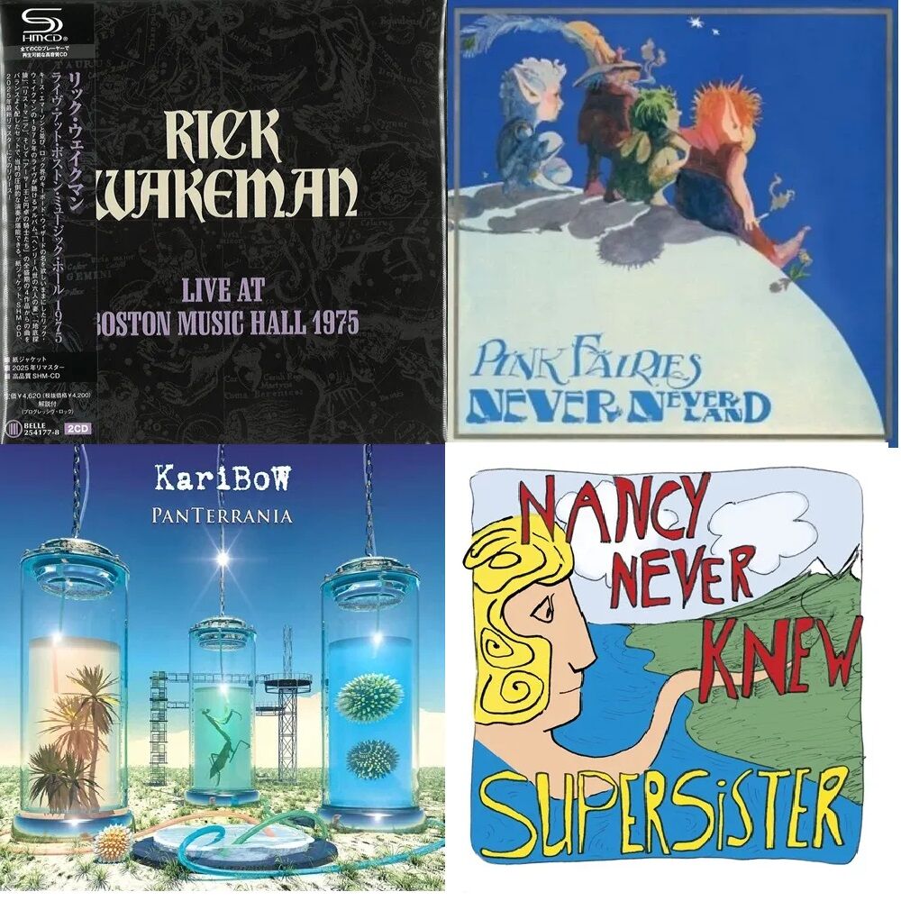 【紙ジャケットCD】リック・ウェイクマン CD5枚セット 新品】リック・ウェイクマンのライブ盤紙ジャケ､SUPERSISTERの
