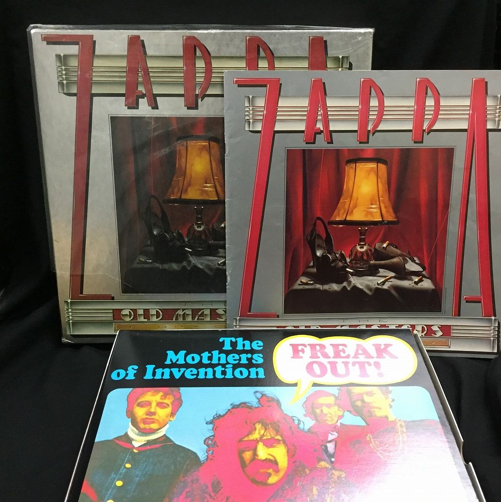 中古レコードBOX】FRANK ZAPPA OLD MASTERS BOXシリーズと 中古レコードBOX】FRANK ZAPPA OLD MASTERS BOXシリーズと