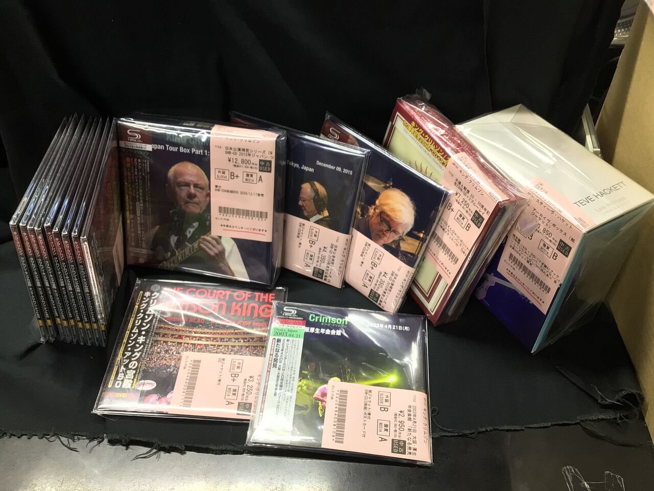 中古CD】キング・クリムゾンの2015年日本公演補完シリーズが早くも入荷 